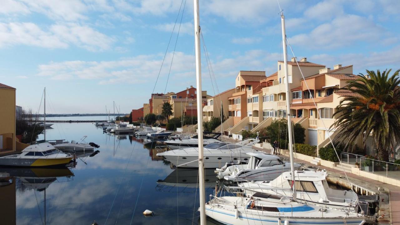Marina Les Pieds Dans L Eau Apartment Le Barcarès Exterior foto