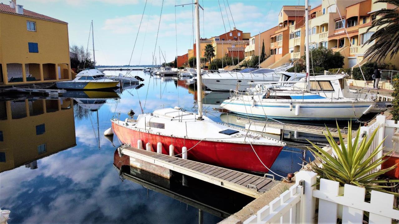 Marina Les Pieds Dans L Eau Apartment Le Barcarès Exterior foto